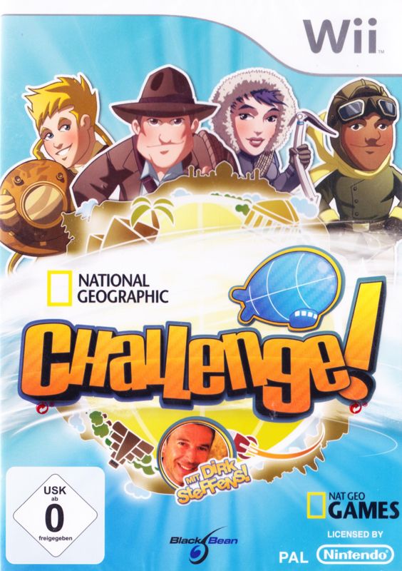 National Geographic Challenge box art for Wii